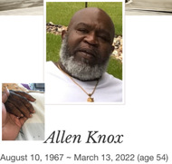 Image of Obituary Allen Knox Jacksonville Florida